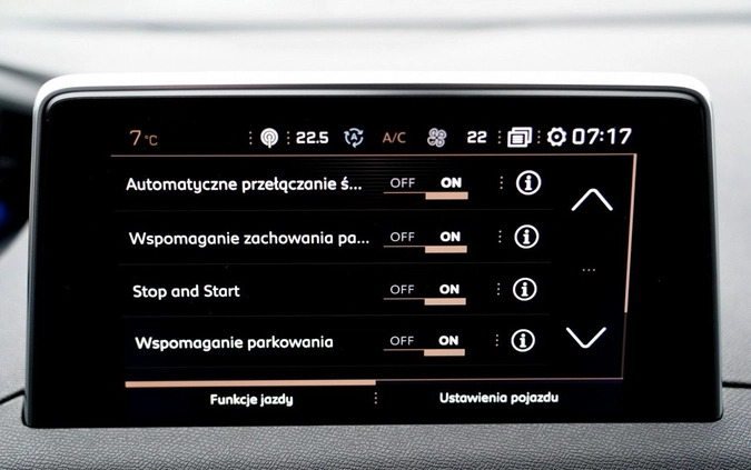 Peugeot 5008 cena 104700 przebieg: 127839, rok produkcji 2019 z Otmuchów małe 781